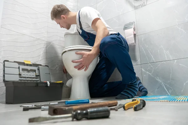 a male plumber uncloging a sink from Dallas TX Plumbing in Dallas, TX - Water Heater Repair
